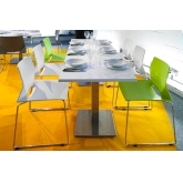 Chaise Origami - white
